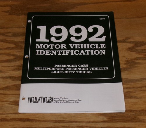 Original 1992 motor - original, vehicle