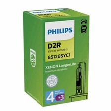 1x PHILIPS LongerLife D2R 85V 35W 85126SYC1 Xenon Car Headlight Bulb P32d-3