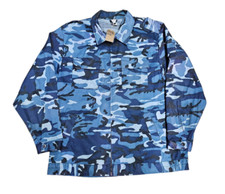 Genuine Russian Army SF Spetsnaz MVD KKO Blue Urban Camo Combat Shirt #55