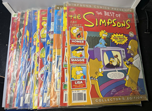 16x the simpsons comics bundle - 16x,
