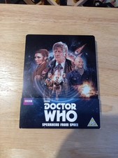 Dr Who Steelbook SPEARHEAD FROM SPACE Limited Edition Blu Ray Like New.
