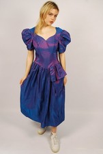 80s Iridescent Gown (L) large