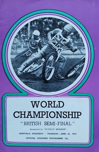 Sheffield speedway programme - sheffield,
