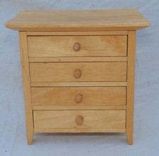 Miniature Pine Chest of Drawers – 4 Drawers