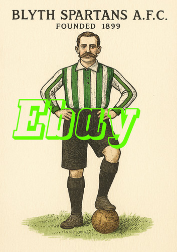 Blyth spartans football - spartans, retro