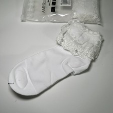 Amhrlingto 2 Pairs White Lace