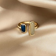 Sterling Silver Blue Stone