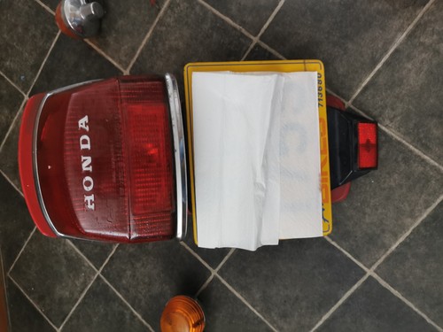 Honda cx500 rear plastics - honda,