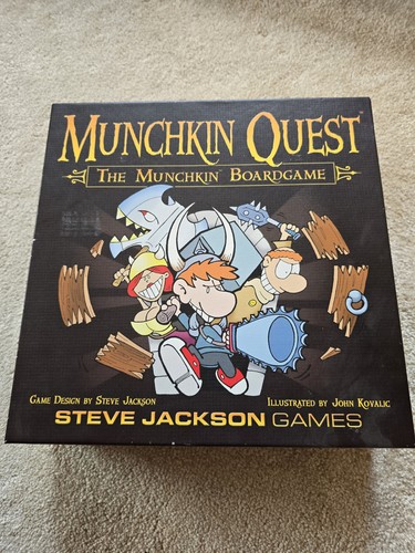 Munchkin quest steve jackson - munchkin, (steve