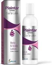 Cosalic Plaintar Coal Tar Leave on Lotion, Reduces Scaling - 100ml/3.38oz