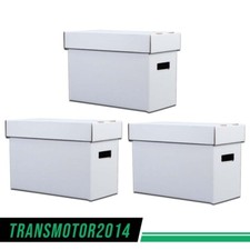 3Pcs Comic Books Storage Boxes