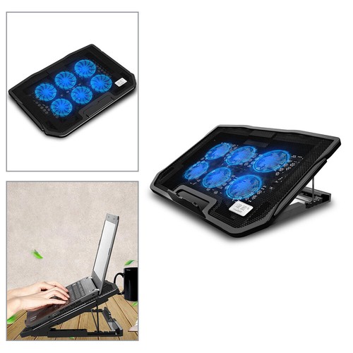 Powerful fans laptop cooler - 6,