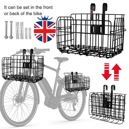 Metal foldable bike - metal, rear