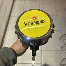 Schweppes Bar Mounted Bottle Opener NIB perfect 