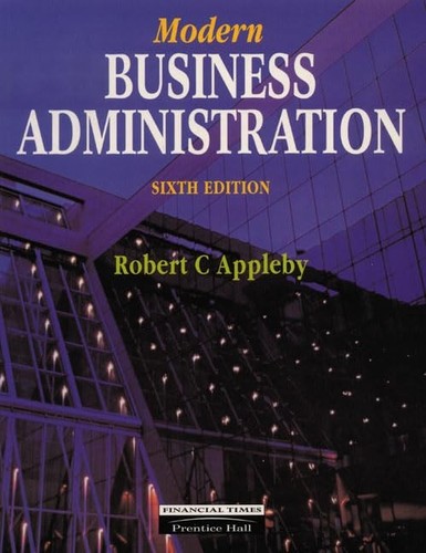 Modern business administration - modern,