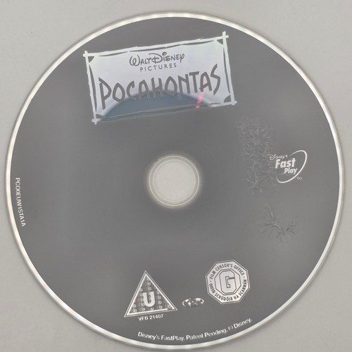 Disney pocahontas dvd region - region, 2