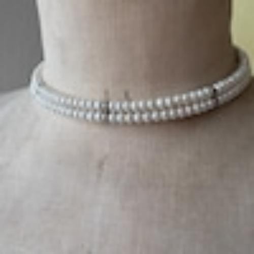 Vintage genuine pearl - , mid