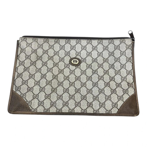 Gucci supreme clutch bag - gg,