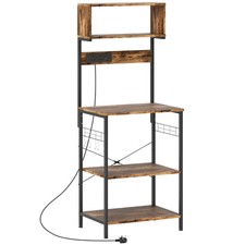 Bakers Rack with Power Outlet