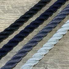 3 Strand Polyester Mooring Rope 5mm - 20mm Various Colours Per Metre