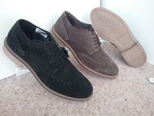 Roamers Real Suede Brogue