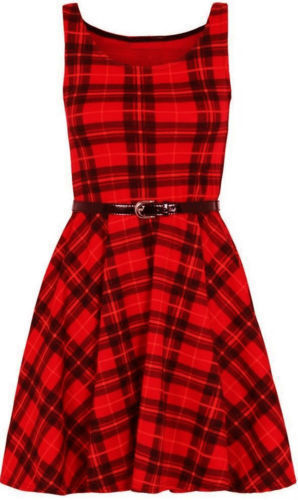 Ladies celeb tartan print - ladies,