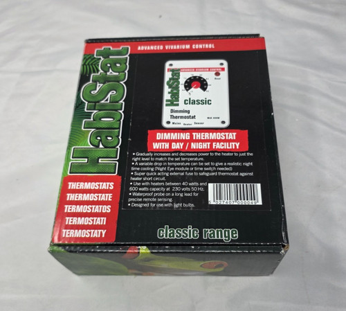 Boxed unused habistat - unused,