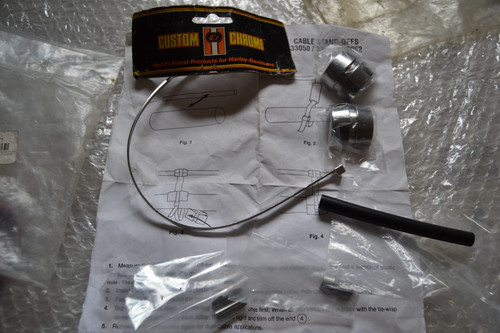 Custom chrome harley davidson - custom,