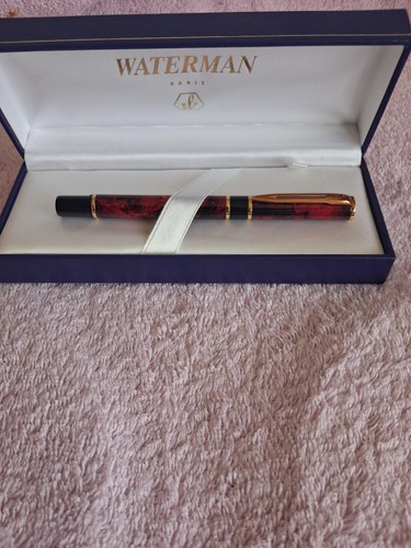 Waterman laureat red marble - red,