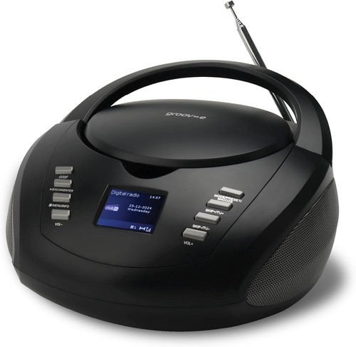 Groov dab boombox portable - groov-e,