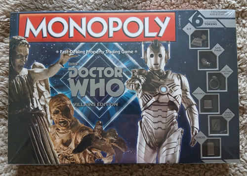 Monopoly doctor who villains - monopoly,