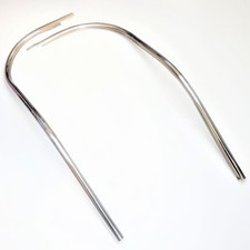 Cuppini legshield trim - trim, chrome