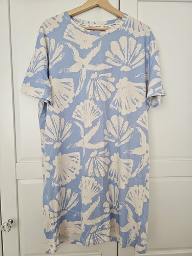 Womens blue seashell print - tu,