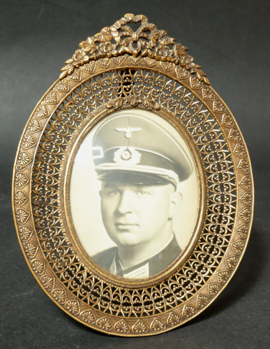 Bronze jugendstil picture - bronze,