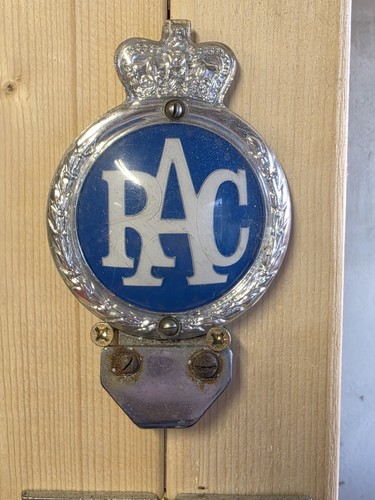 Rac car badge - car,