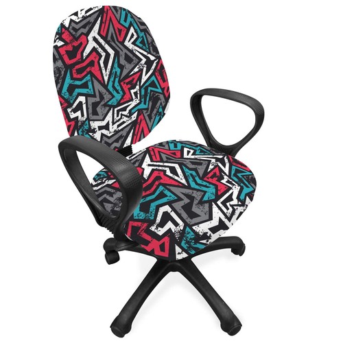 Grunge office chair slipcover - office,