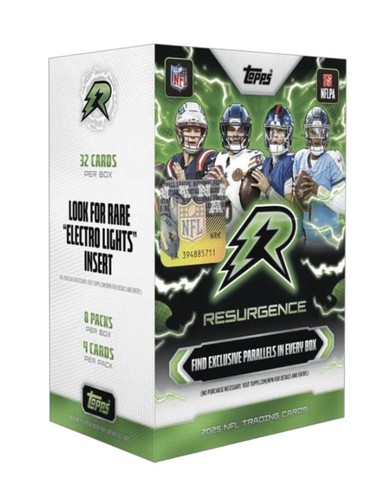2025 topps resurgence nfl - resurgence,