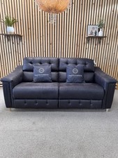 La-Z-Boy Hollywood 3 Seater Sofa, Black (RRP £3199).