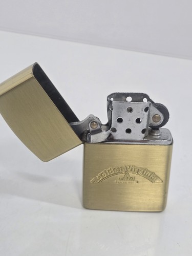 Golden virginia petrol lighter - golden,