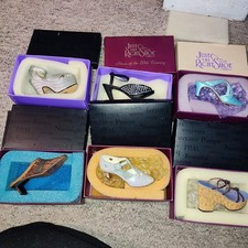 Lot Of 6 Miniature Shoes; Just