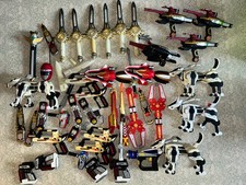 Huge Power Ranger Weapons and Morpher Joblot Wild Force Overdrive SPD Ninjastorm