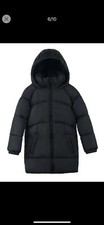 Brand New. Girl Lightweight Fleece Lining Hooded Puffer Coat