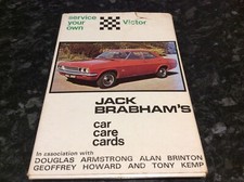 Jack Brabham Car Care Cards
