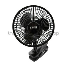 RAM 6 Inch 150mm Clip On Office Desk 2 Speed Fan