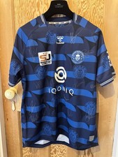 Wigan Warriors 2020 Away Rugby League Shirt – Squad Signed – Tagged Hummel – L