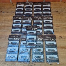 Eurosonic C60 Cassette tape Cassettes tapes Sealed  x 39 tapes Vintage NOS