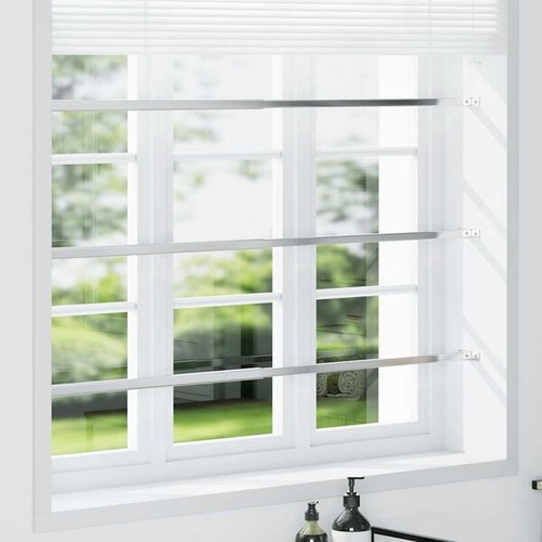 Adjustable security window - adjustable,