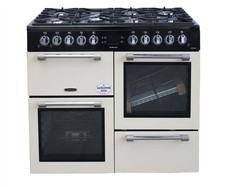 Gas Range Cooker Leisure 2 Ovens CK100G232C 100cm  Cream #2097