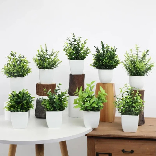 Artificial plants pots with - artificial,