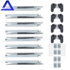 4 Pairs Undermount Drawer